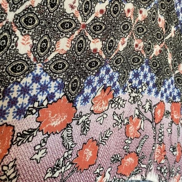 Studio 253 floral printed tank dress women's XL, cotton blend midi - Picture 14 of 14